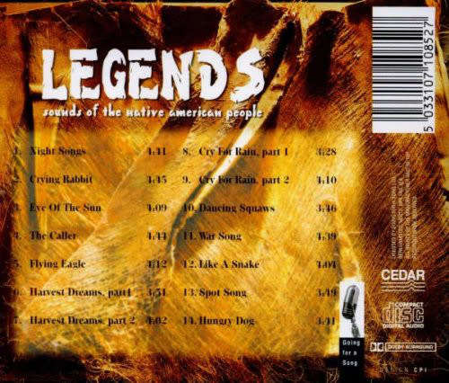 Legends - Sounds of the Native American People (CD)