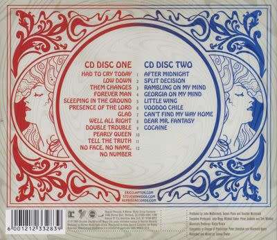 Eric Clapton and Steve Winwood - Live From Madison Square Garden (2-CD)