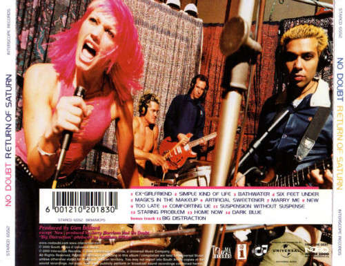 No Doubt - Return Of Saturn (CD) [New]