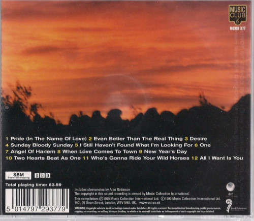 Royal Philharmonic Orchestra - Plays U2 Pride (CD)