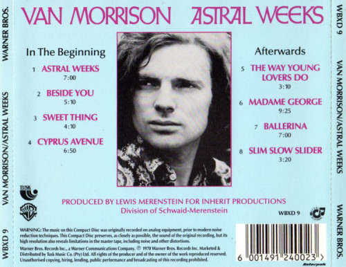 Van Morrison - Astral Weeks (CD)