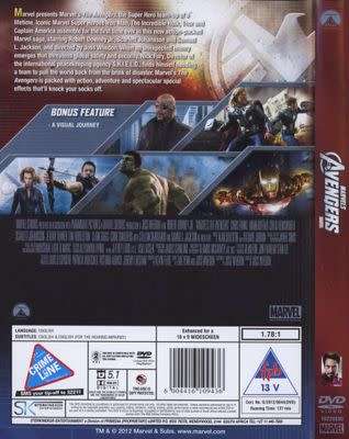 The Avengers (Marvels) (DVD) [New]