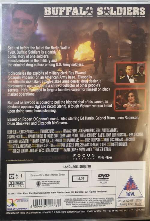 Buffalo Soldiers (DVD)