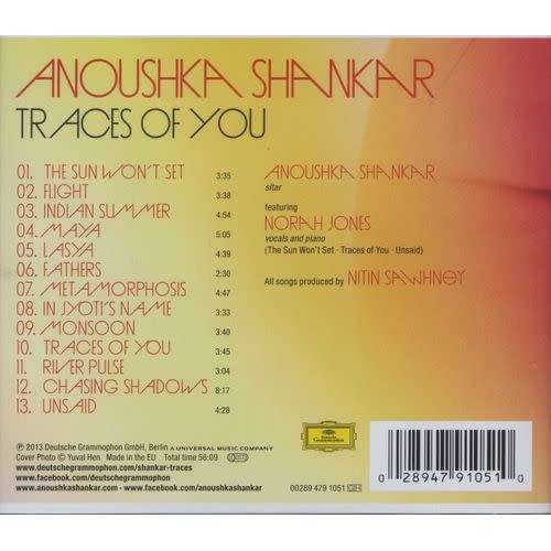 Anoushka Shankar - Traces Of You (CD) [New]