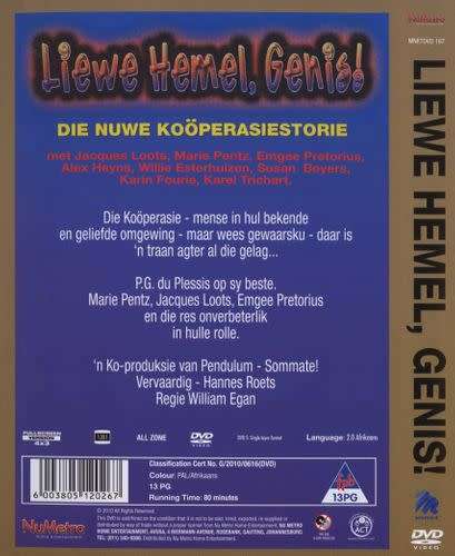 Liewe Hemel Genis - Die nuwe Kooperasie-storie (DVD) [New]