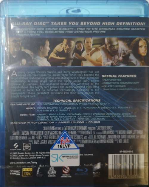 Lakeview Terrace (Blu-Ray) [New]