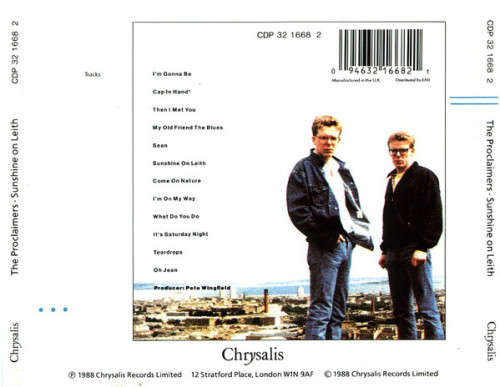 The Proclaimers - Sunshine On Leith (CD)