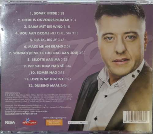 Hannes Van Tonder - Somer Liefde (CD) [New]