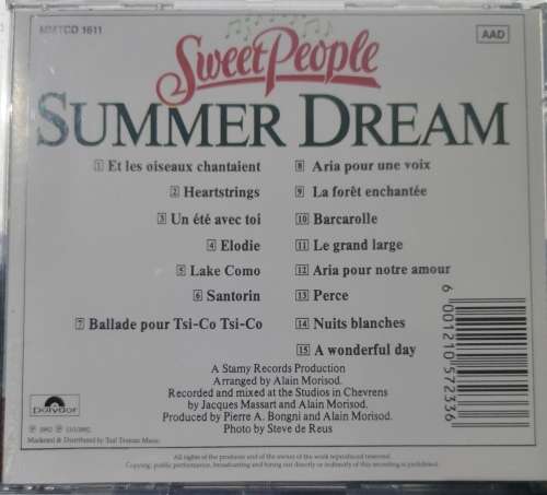 Sweet People - Summer Dream (CD) [New]