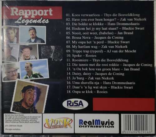 Rapport Legendes - Huldeblyk aan Koos Ras (CD)