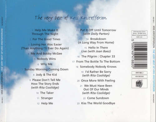Kris Kristofferson - The Very Best Of (CD) [New]