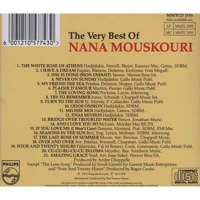 Nana Mouskouri - Very Best Of (CD)