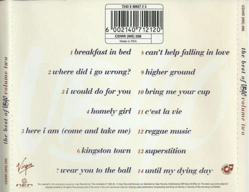 UB40 - The Best Of - Volume Two (CD)