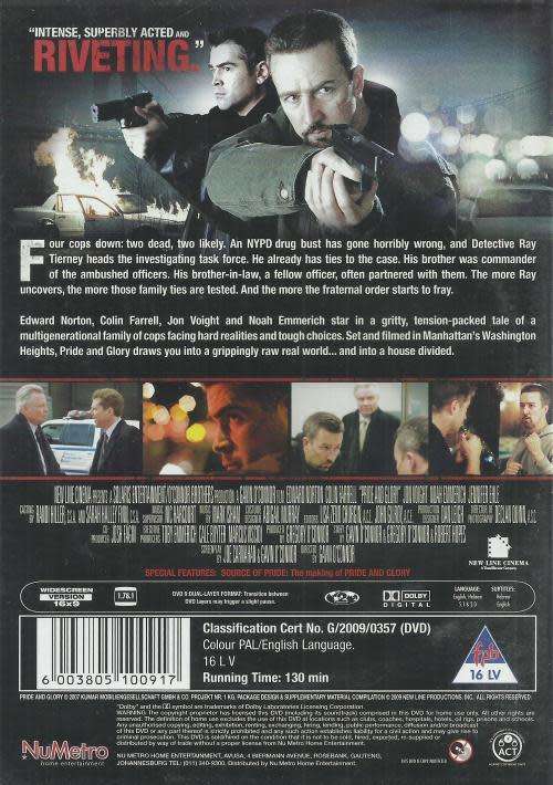 Pride And Glory (DVD) [New]