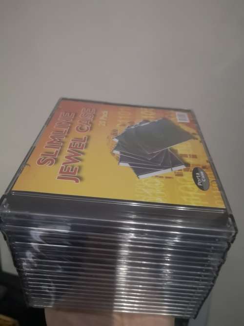 Slim Black Jewel Case 5mm - 20 Pack [New]