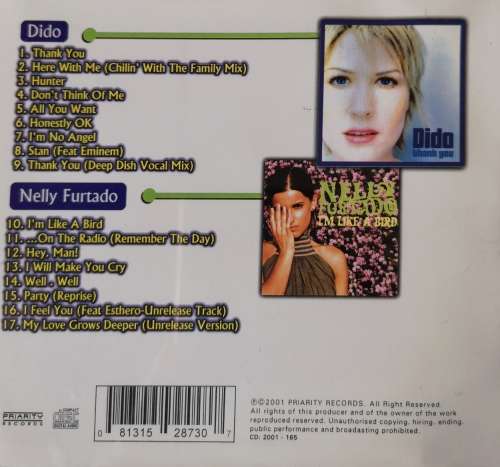 Dido vs Nelly Furtado (CD)