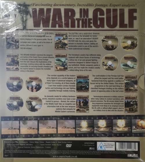 War In The Gulf - DVD Collectors Box set (Vol 1-8) DVD
