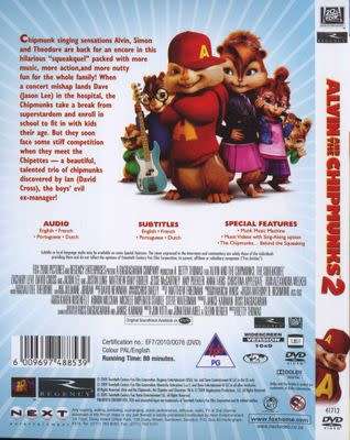 Alvin And The Chipmunks 2 (DVD)