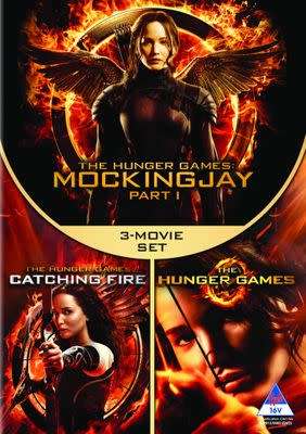 The Hunger Games Trilogy - The Hunger Games / Catching Fire / Mockingjay Part 1 (3-DVD) [New]