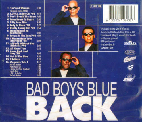 Bad Boys Blue - Back (CD)