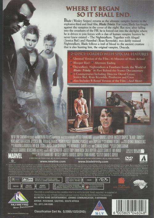 Blade Trinity - Unrated Version (2-DVD)