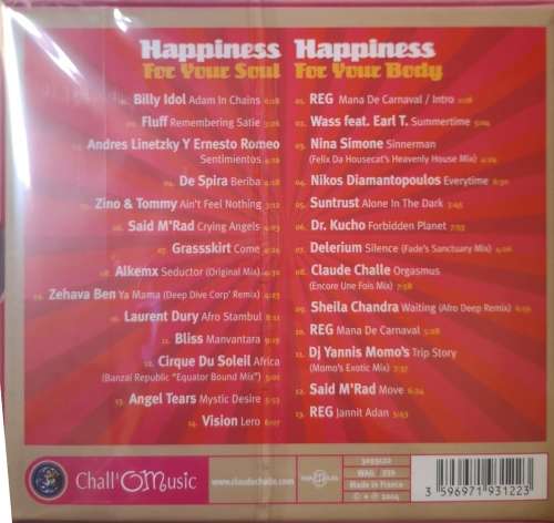 Happiness - Mixed By Claude Challe and Jean-Marc (2-CD)