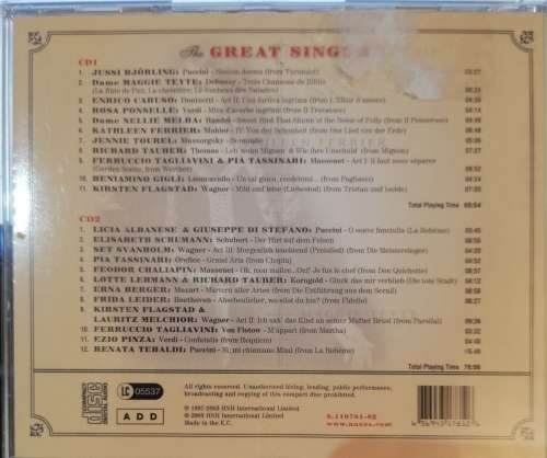 Naxos - The Great Singers (2-CD)