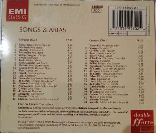Franco Corelli - Songs and Arias (2-CD)