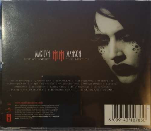 Marilyn Manson - Lest We Forget - The Best Of (CD)