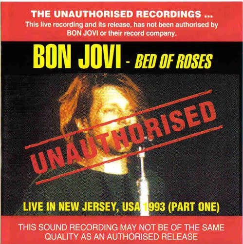 Bon Jovi - Bed Of Roses Unauthorised (CD)