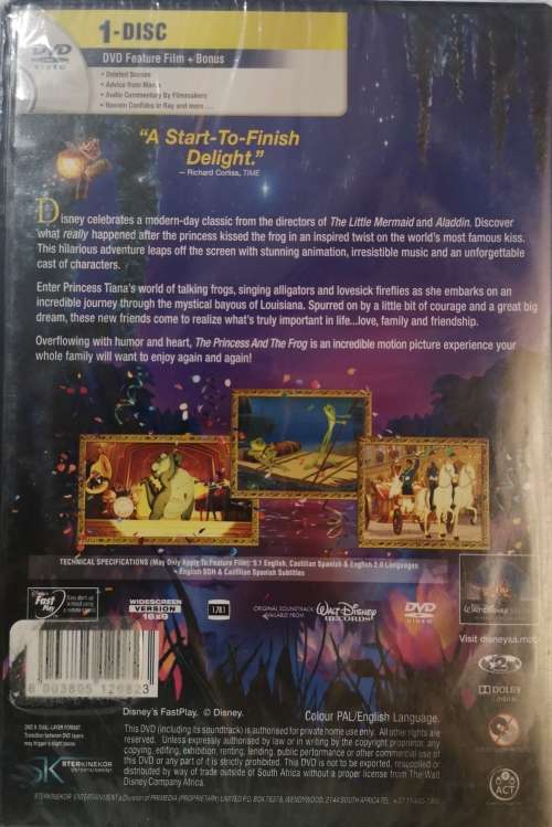 The Princess And The Frog (Walt Disney) (DVD) []