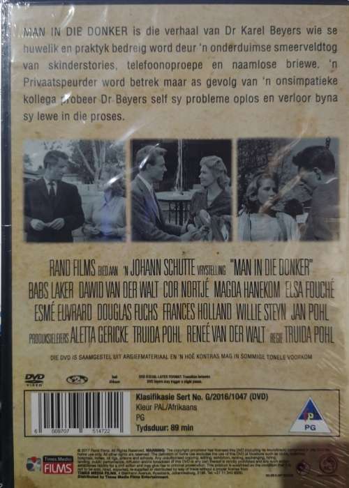 Man In Die Donker (DVD) [New]