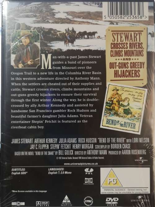 Bend of the River (DVD) [New]