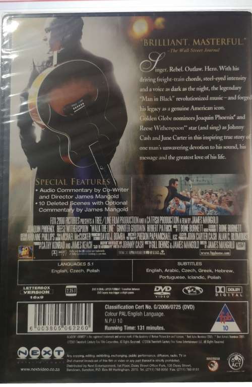 Walk The Line (DVD) [New]
