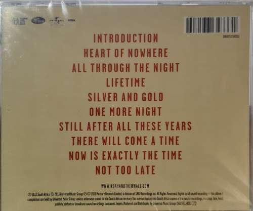 Noah and The Whale - Heart Of Nowhere (CD) [New]