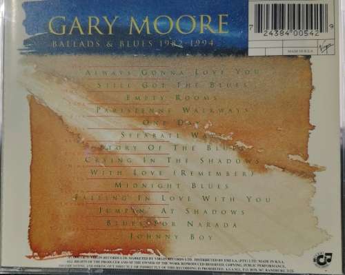 Gary Moore - Ballads and Blues 1982 - 1994 (CD)