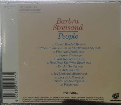 Barbra Streisand - People (CD) [New]