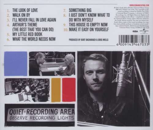 Ronan Keating and Burt Bacharach - When Ronan Met Burt (CD) [New]