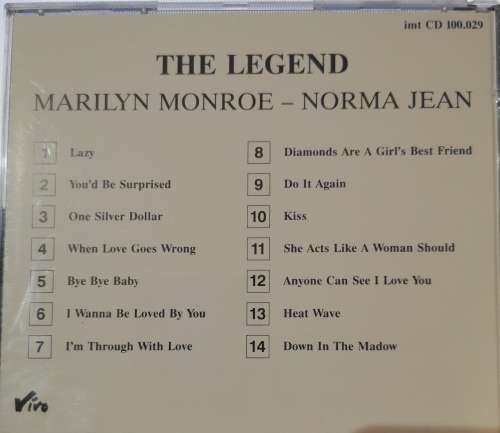 Marilyn Monroe - The Legend/Norma Jean (CD)