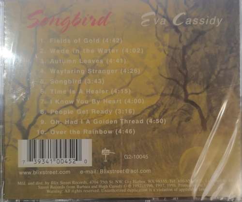 Eva Cassidy - Songbird (CD) [New]