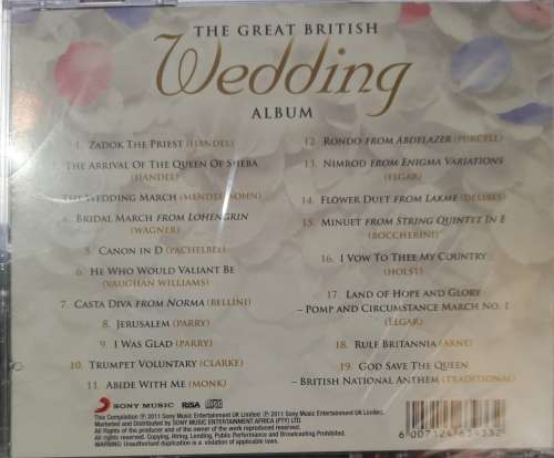 The Great British Wedding Album - Various Artists (CD) [New]