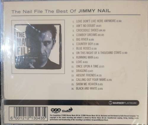Jimmy Nail - The Nail File: The Best Of Jimmy Nail (CD) [New]