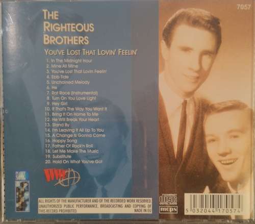 Righteous Brothers - You've lost that Lovin' Feelin' (CD)