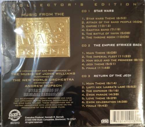 Music From The Star Wars Trilogy - Edition (3-CD Box Set)