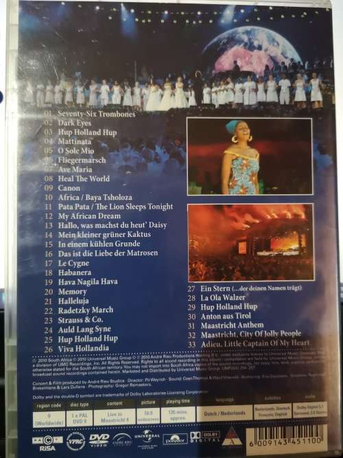 Andre Rieu - Midsummer Nights Dream - Live In Maastricht 4 (2010) (DVD)
