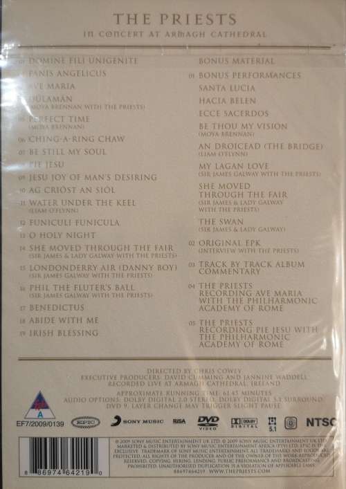 The Priests - In Concert At Armagh Cathedral (DVD) [New]
