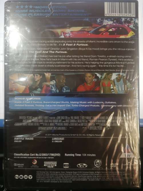 2 Fast 2 Furious (No.2)(DVD) [New]