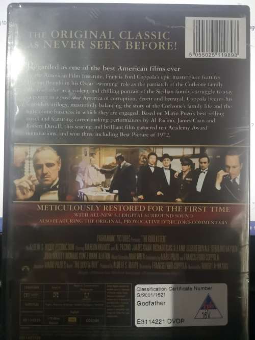 The Godfather - Part I (DVD) [New]