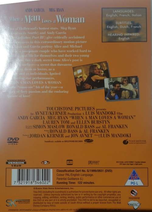 When A Man Loves A Woman (DVD)