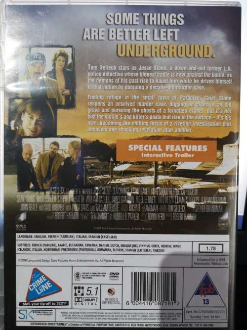 Jesse Stone - Sea Change (Tom Selleck)(DVD)